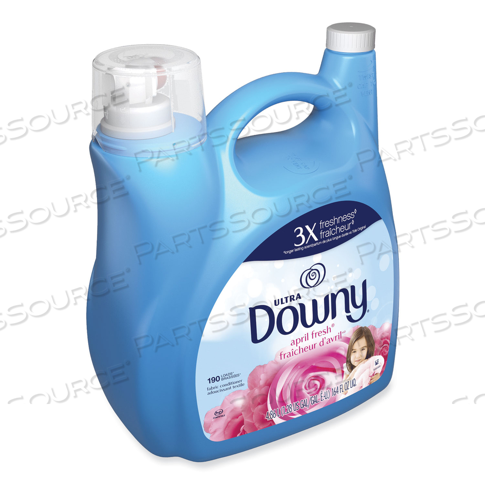 LIQUID FABRIC SOFTENER, APRIL FRESH, 164 OZ BOTTLE by Downy