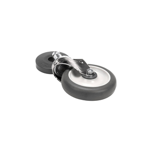 METRO 5MP 5" POLYURETHANE SWIVEL STEM CASTER FOR SUPER ERECTA INDUSTRIAL WIRE SHELVING RACKS by Intermetro Industries (Emerson)