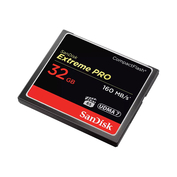 1.7 X 1.4 X 0.13IN 32GB EXTREME PRO COMPACTFLASH MEMORY CARD by SanDisk Corporation