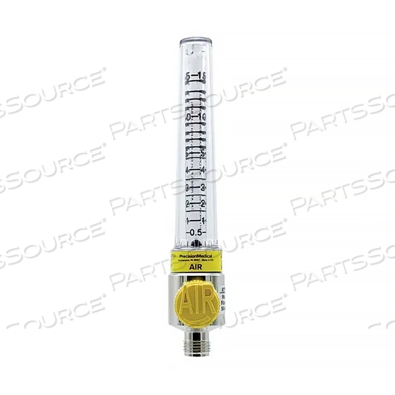 MEDICAL OXYGEN CHROME FLOWMETER 0-3.5 LPM DISS FEMALE HEX NUT CONNECTOR, LEFT ELBOW by Precision Medical, Inc. MEDICAL OXYGEN CHROME FLOWMETER 0-3.5 LPM DISS FEMALE HEX NUT CONNECTOR, LEFT ELBOW by Precision Medical, Inc.