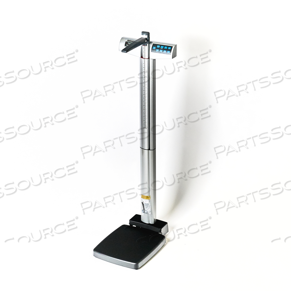 PHYSICIAN SCALE WITH HEIGHT ROD DIGITAL DISPLAY 660 LBS by Health O Meter Professional Scales