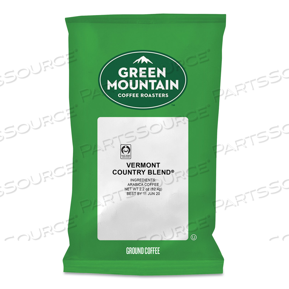 VERMONT COUNTRY BLEND COFFEE FRACTION PACKS, 2.2OZ by Green Mountain Coffee