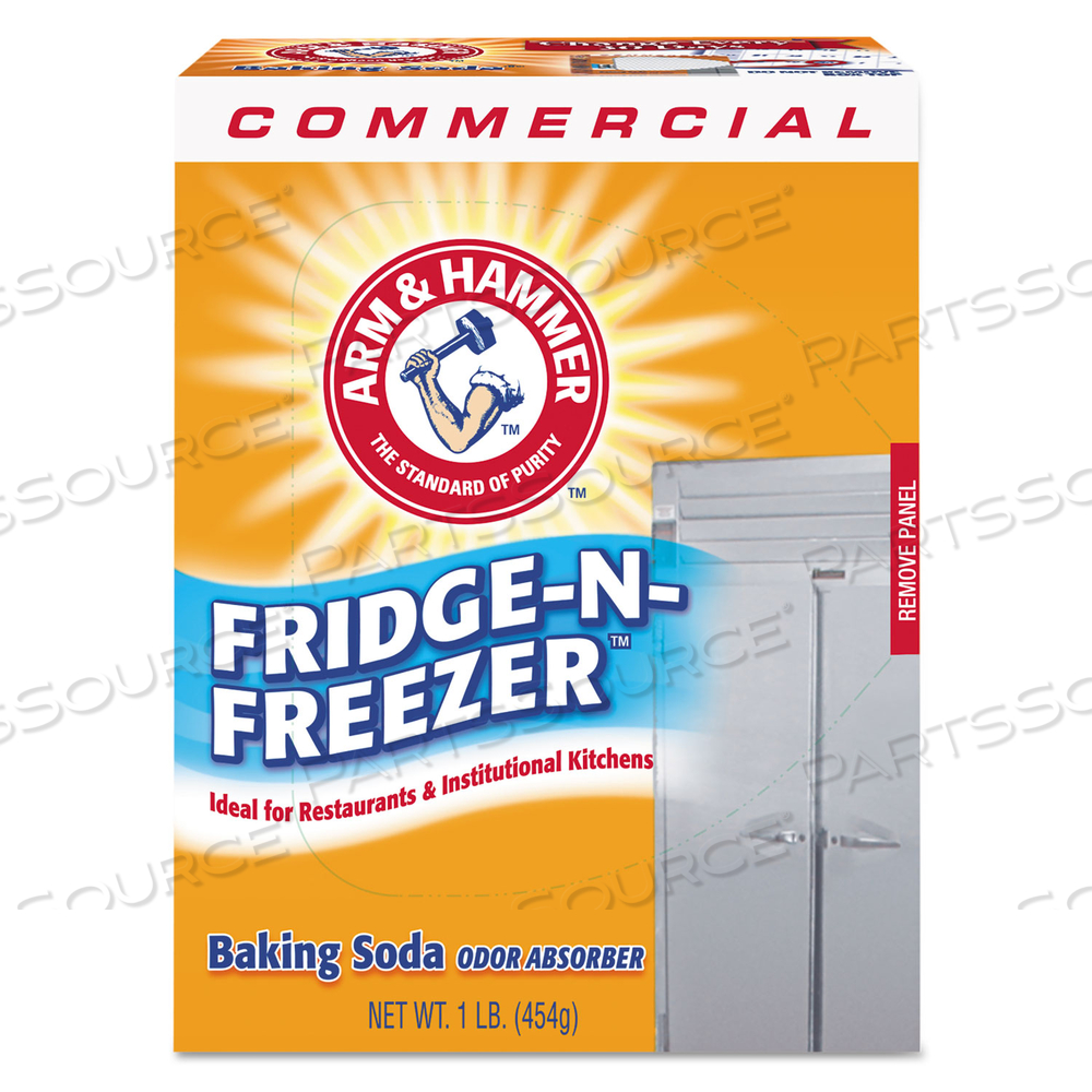 FRIDGE-N-FREEZER PACK BAKING SODA, UNSCENTED, 16 OZ, POWDER 