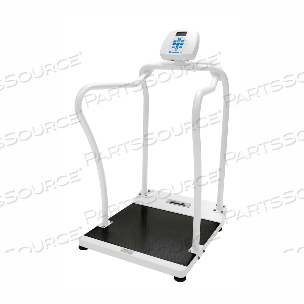 DIGITAL HANDRAIL SCALE WITH BUILT-IN PELSTAR WIRELESS TECHNOLOGY 1000 X 0.2 LB by Health O Meter Professional Scales