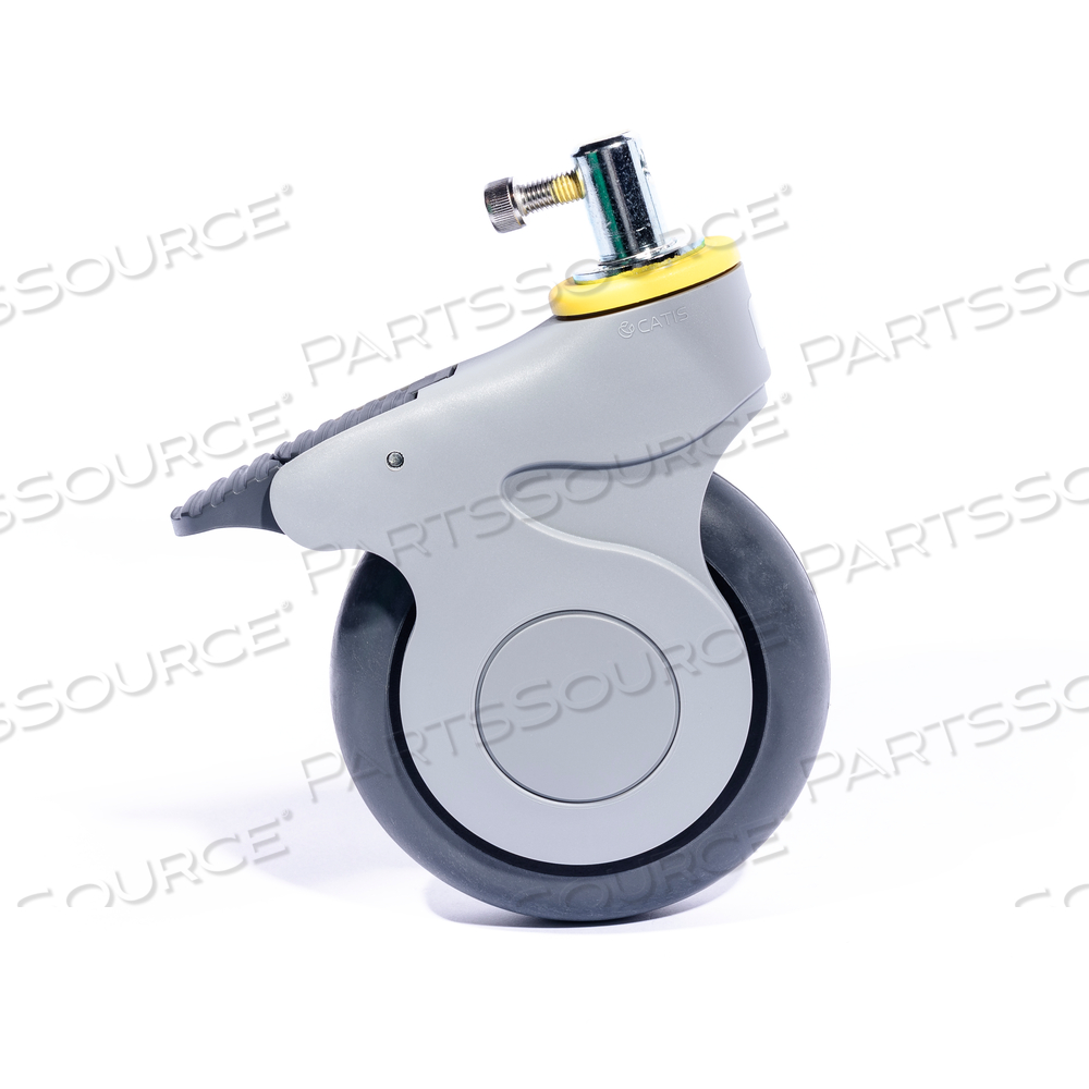 SWIVEL LOCKING, SINGLE CASTER WHEEL, MAC VU360 by GE Medical Systems Information Technology (GEMSIT)
