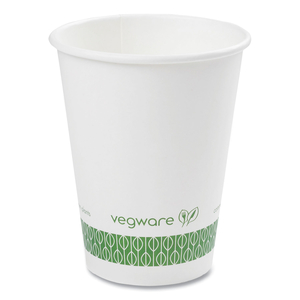 89-SERIES HOT CUP, 12 OZ, GREEN/WHITE by Vegware