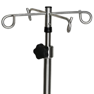STAINLESS STEEL SPIDER IV POLE - 6 LEG by Acral Med (fka Mid Central Medical)