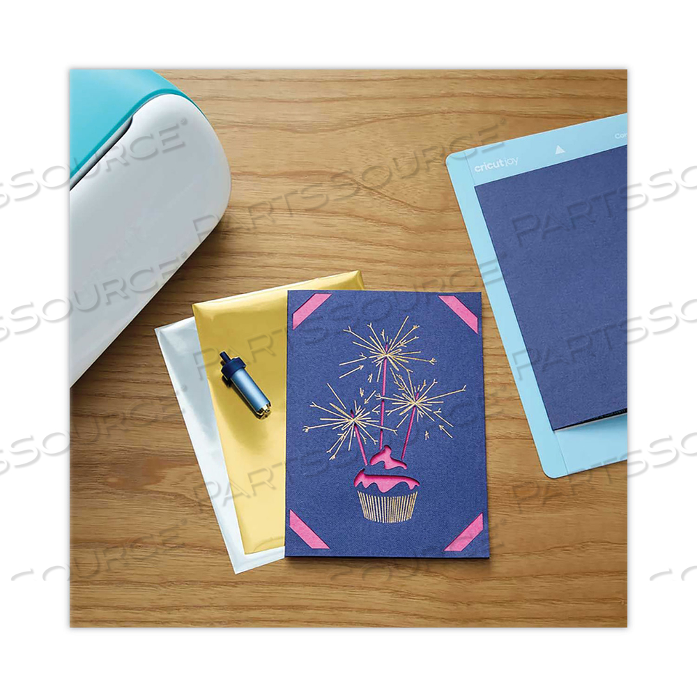 JOY FOIL TRANSFER KIT, TRANSFER HOUSING TOOL AND TIP, 4 X 6 FOIL TRANSFER SHEETS by Cricut