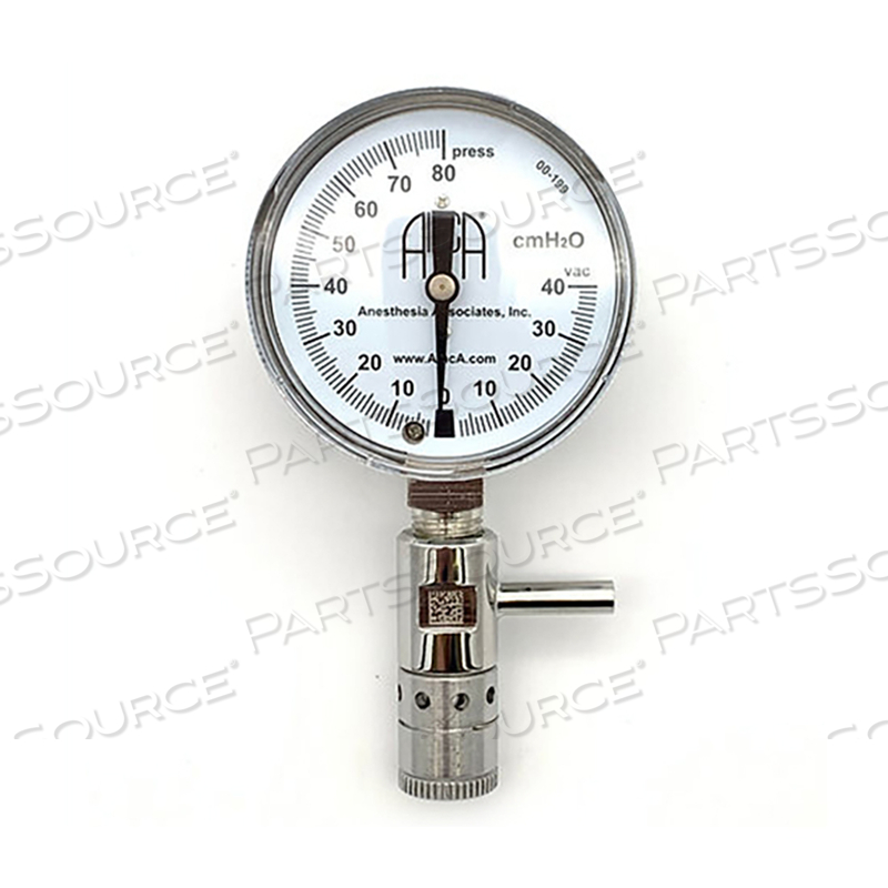 APL VALVE PRESSURE MANOMETER by Anesthesia Associates