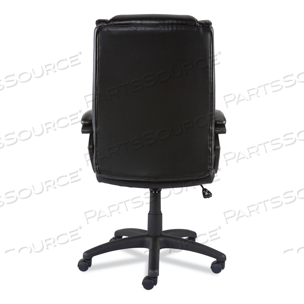 ALERA BROSNA SERIES MID-BACK TASK CHAIR, SUPPORTS UP TO 250 LB, 18.15" TO 21.77 SEAT HEIGHT, BLACK SEAT/BACK, BLACK BASE 