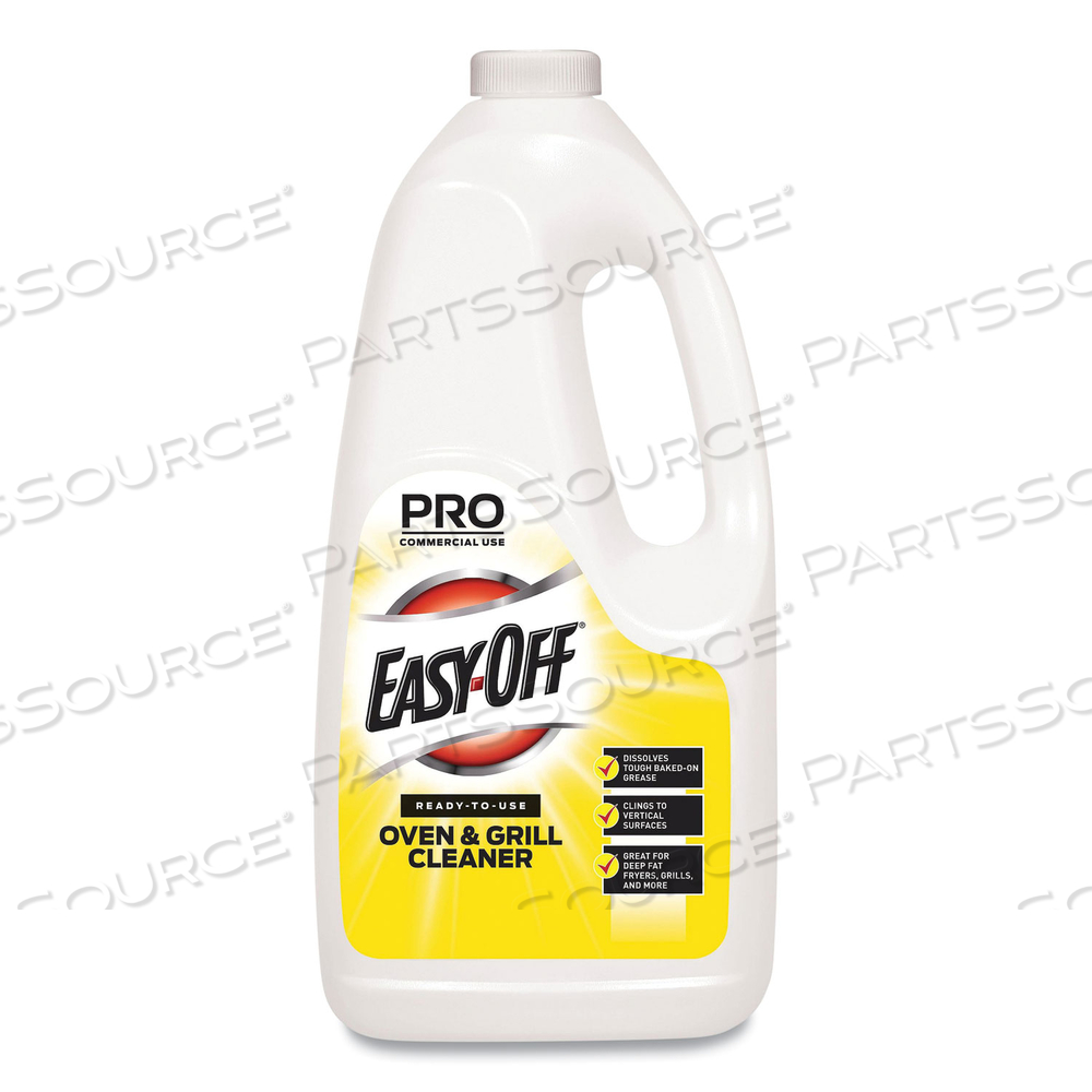 READY-TO-USE OVEN AND GRILL CLEANER, LIQUID, 2 QT BOTTLE by Easy-Off