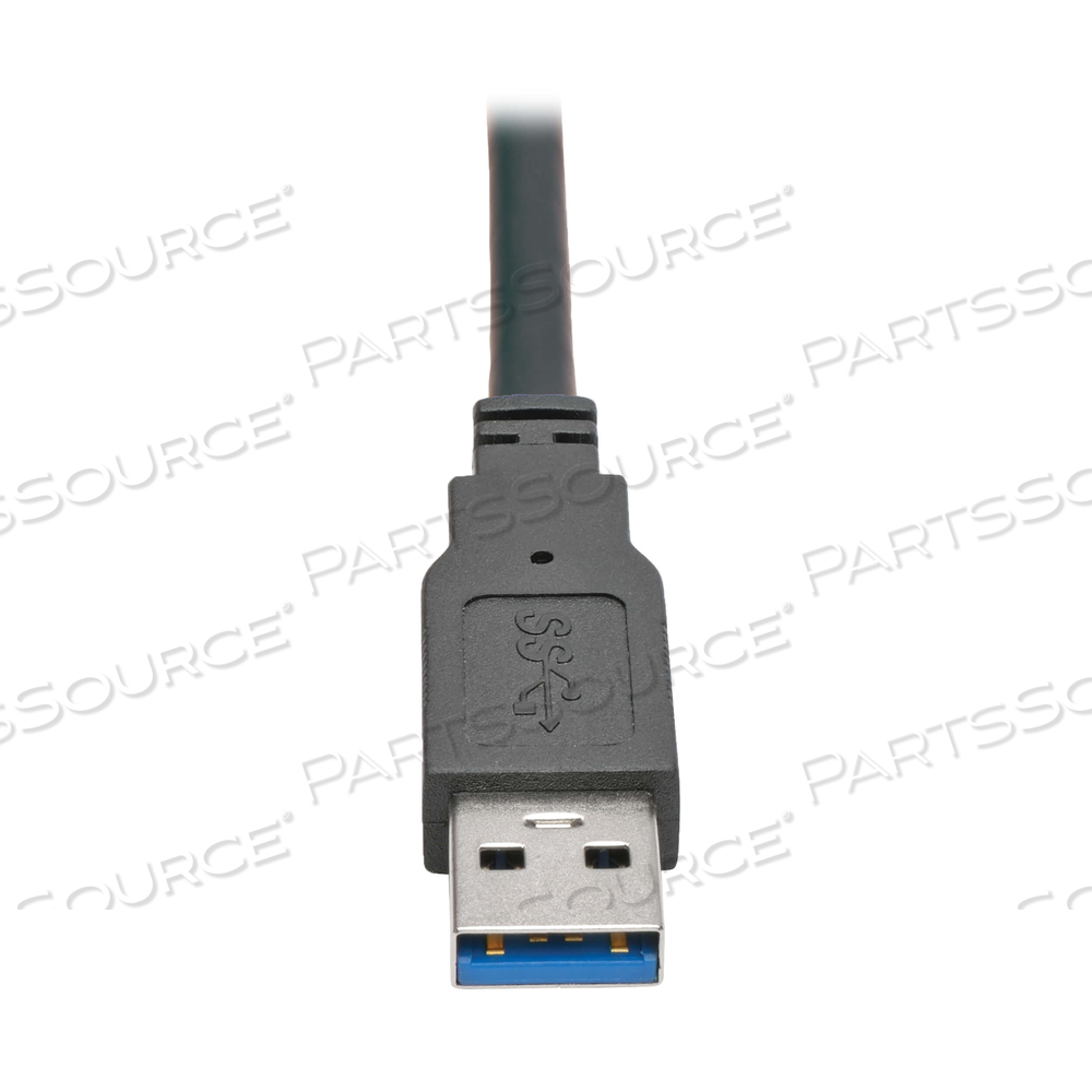 USB 3.0 SUPERSPEED PANEL MOUNT TYPE-A EXTENSION CABLE M/F 1 FT by Tripp Lite USB 3.0 SUPERSPEED PANEL MOUNT TYPE-A EXTENSION CABLE M/F 1 FT by Tripp Lite