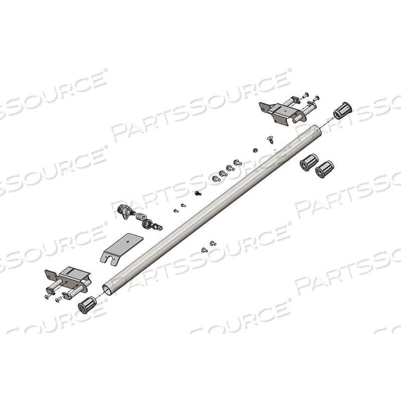 KIT, BED EXTENDER, SOFTTONE, 4IN SIZE, FOR 35, 39, OR 42IN W EASYCARE BEDS by Joerns Healthcare