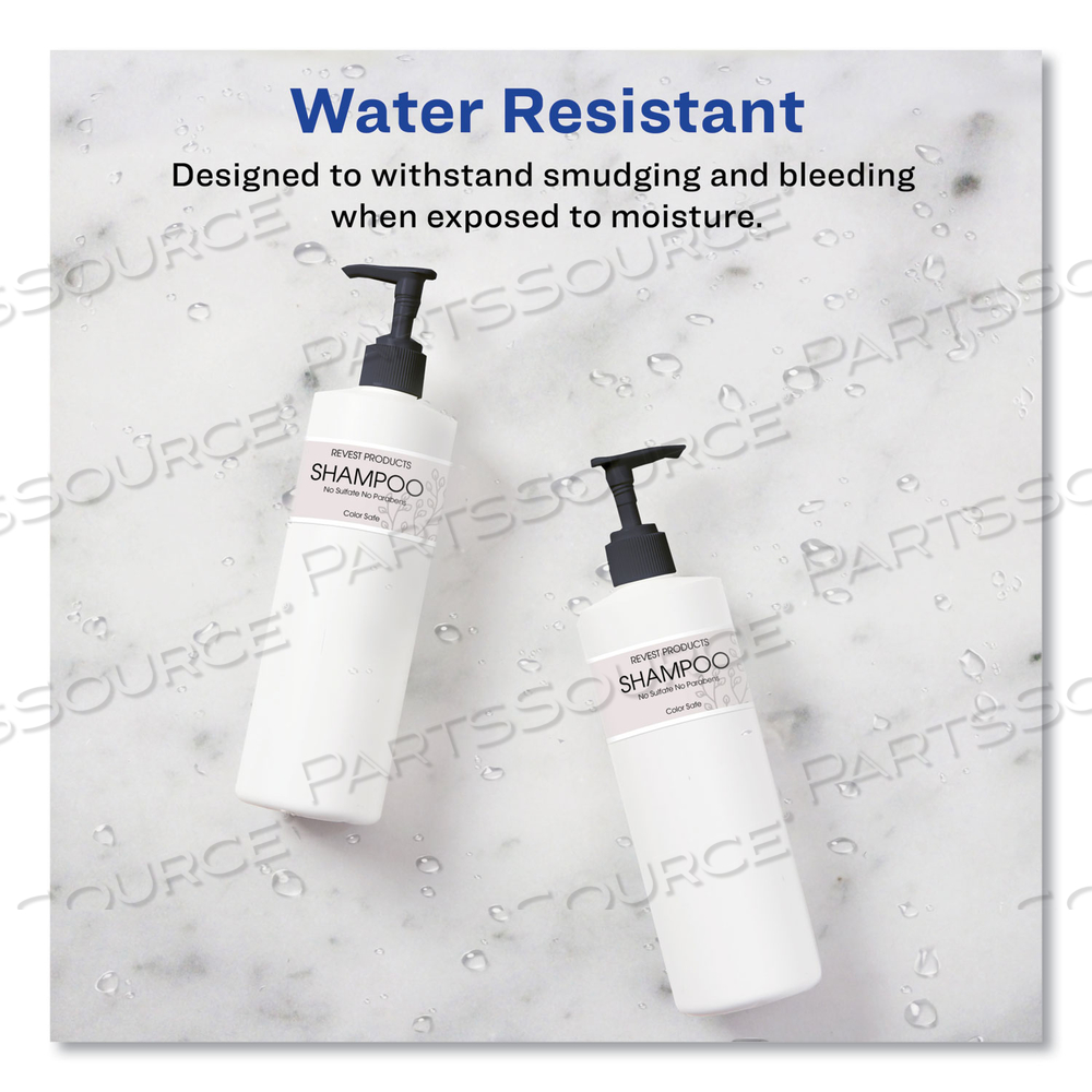 RECTANGLE LABELS, INKJET/LASER PRINTERS, 7.85 X 1.75, TEXTURED WHITE, 5/SHEET by Avery