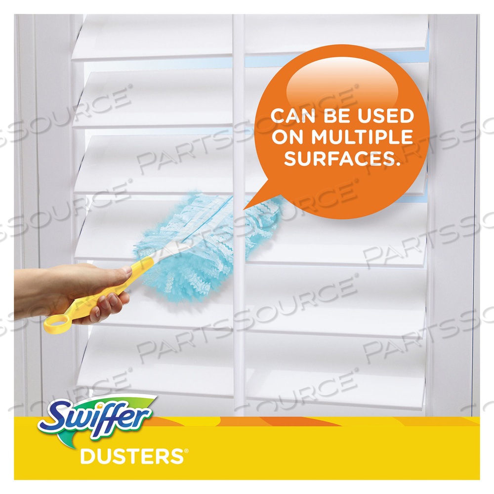 REFILL DUSTERS, DUST LOCK FIBER, LIGHT BLUE, LAVENDER VANILLA SCENT by Swiffer REFILL DUSTERS, DUST LOCK FIBER, LIGHT BLUE, LAVENDER VANILLA SCENT by Swiffer