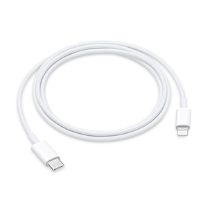 1M WHITE USB-C TO LIGHTNING CABLE FOR IPHONE MODELS, IPAD MODELS, MAC MODELS by Apple