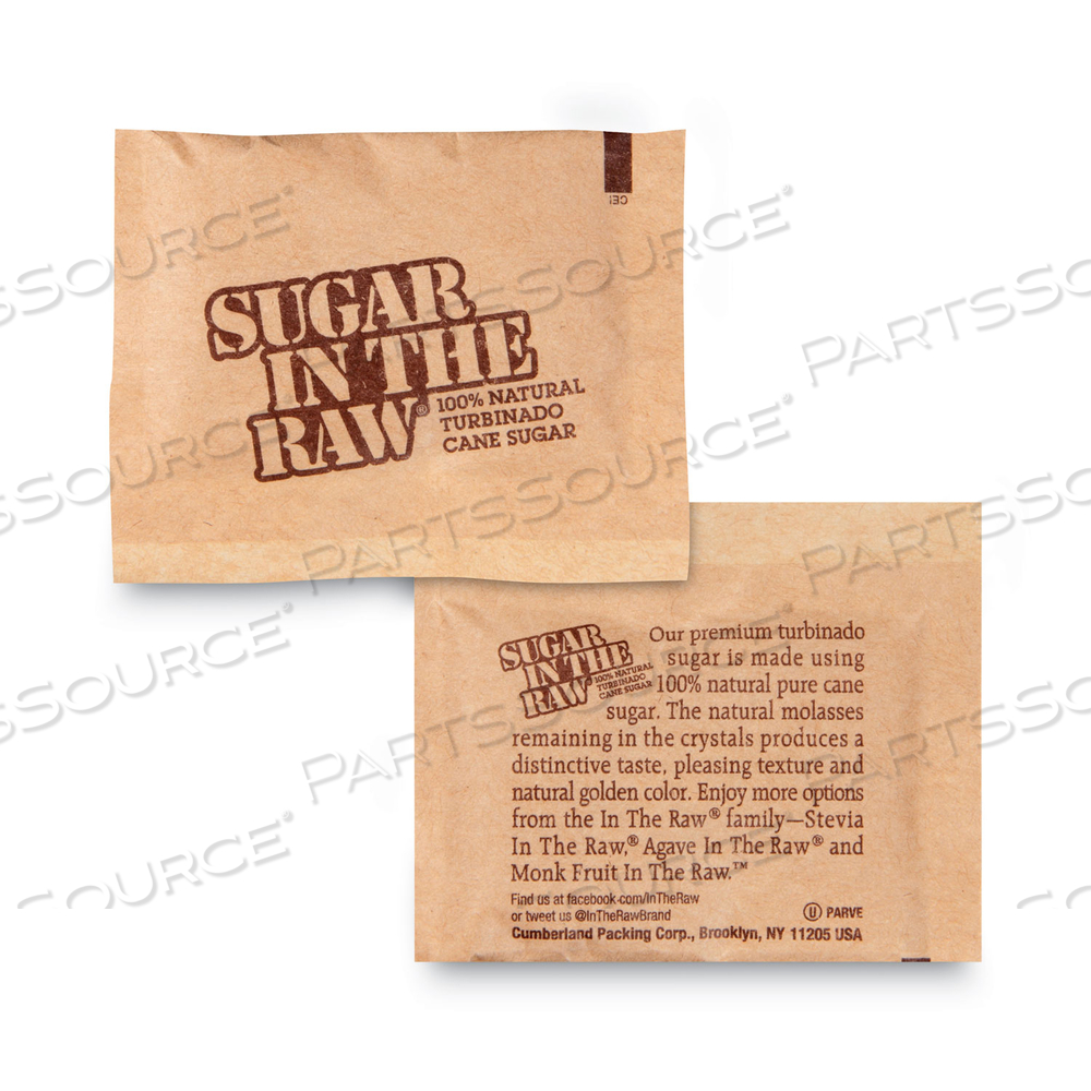 SUGAR PACKETS, 0.2 OZ PACKETS by Sugar In The Raw