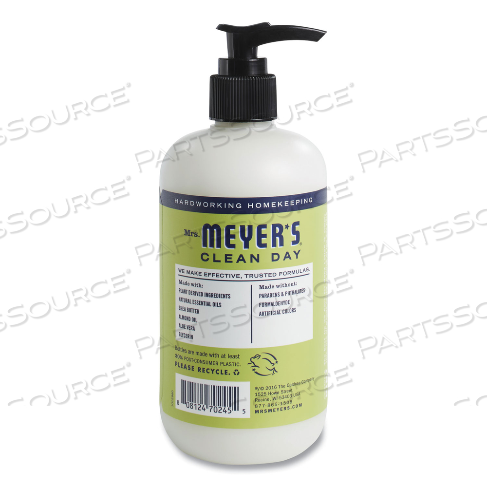 CLEAN DAY HAND LOTION, 12 OZ PUMP BOTTLE, LEMON VERBENA by Mrs. Meyer's