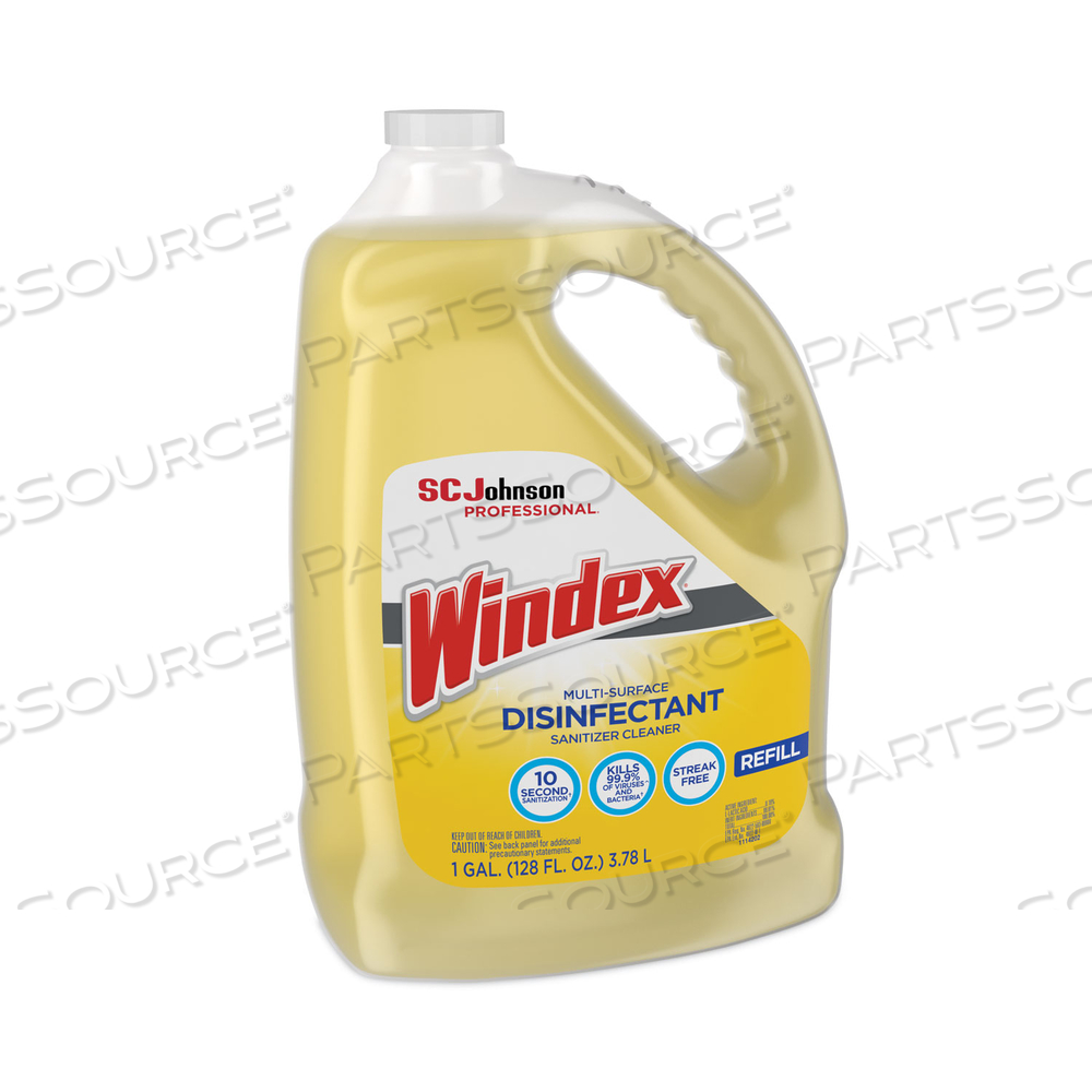 MULTI-SURFACE DISINFECTANT CLEANER, CITRUS, 1 GAL BOTTLE by Windex