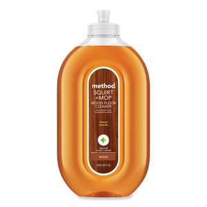 SQUIRT + MOP WOOD FLOOR CLEANER, ALMOND SCENT, 25 OZ SQUIRT BOTTLE by Method