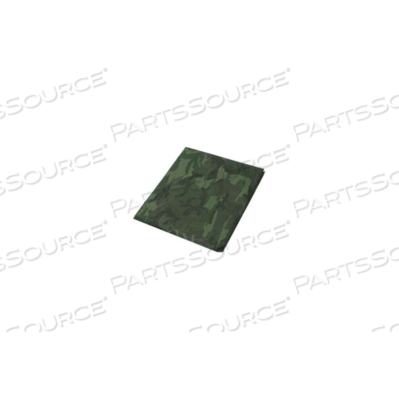 10' X 30' LIGHT DUTY 3.3 OZ. TARP, CAMOUFLAGE/GREEN by Harpster Of Philipsburg