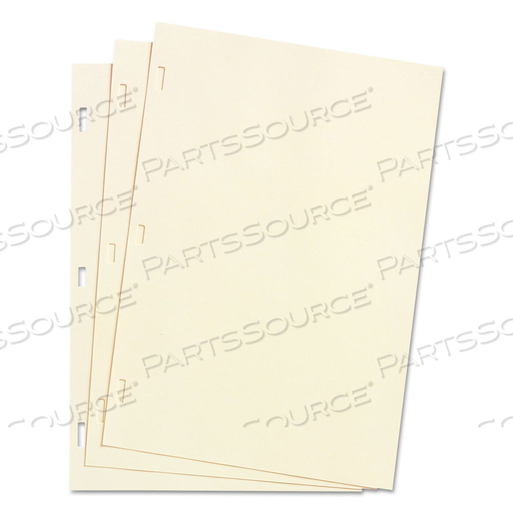 LOOSELEAF MINUTE BOOK LEDGER SHEETS, 14 X 8.5, IVORY, LOOSE SHEET by Wilson Jones LOOSELEAF MINUTE BOOK LEDGER SHEETS, 14 X 8.5, IVORY, LOOSE SHEET by Wilson Jones