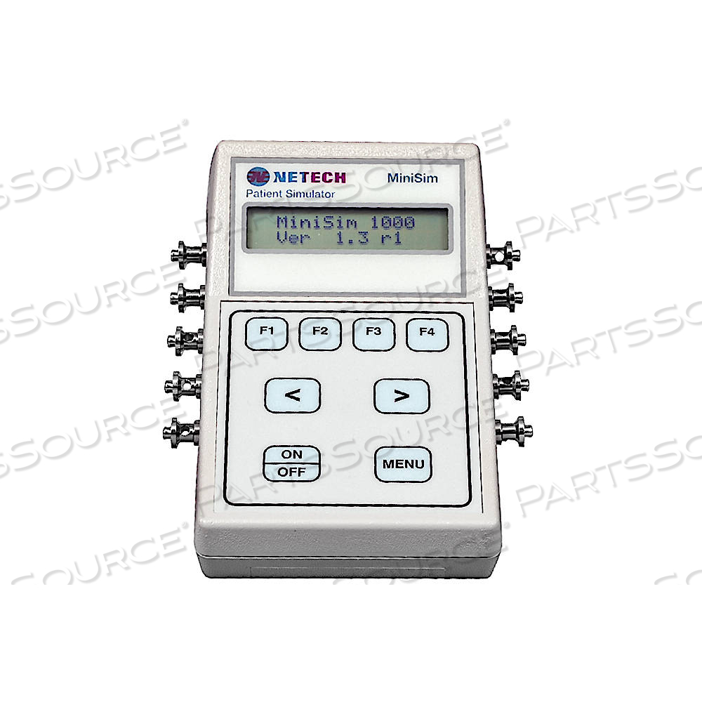 MINISIM ADVANCED MULTIPARAMETER PATIENT SIMULATOR WITH 12 LEAD ECG AND ARRYTHMIAS by Netech Corp.