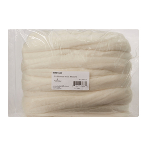 PADDING, LAMB'S, OFF WHITE, 1LB SIZE, WOOL, ADULT AGE GROUP by McKesson PADDING, LAMB'S, OFF WHITE, 1LB SIZE, WOOL, ADULT AGE GROUP by McKesson