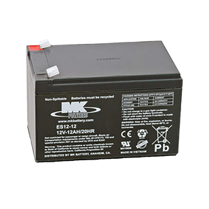 BATTERY, SEALED LEAD ACID, 12V, 1.2 AH, F1 FASTON by Unipower Corporation