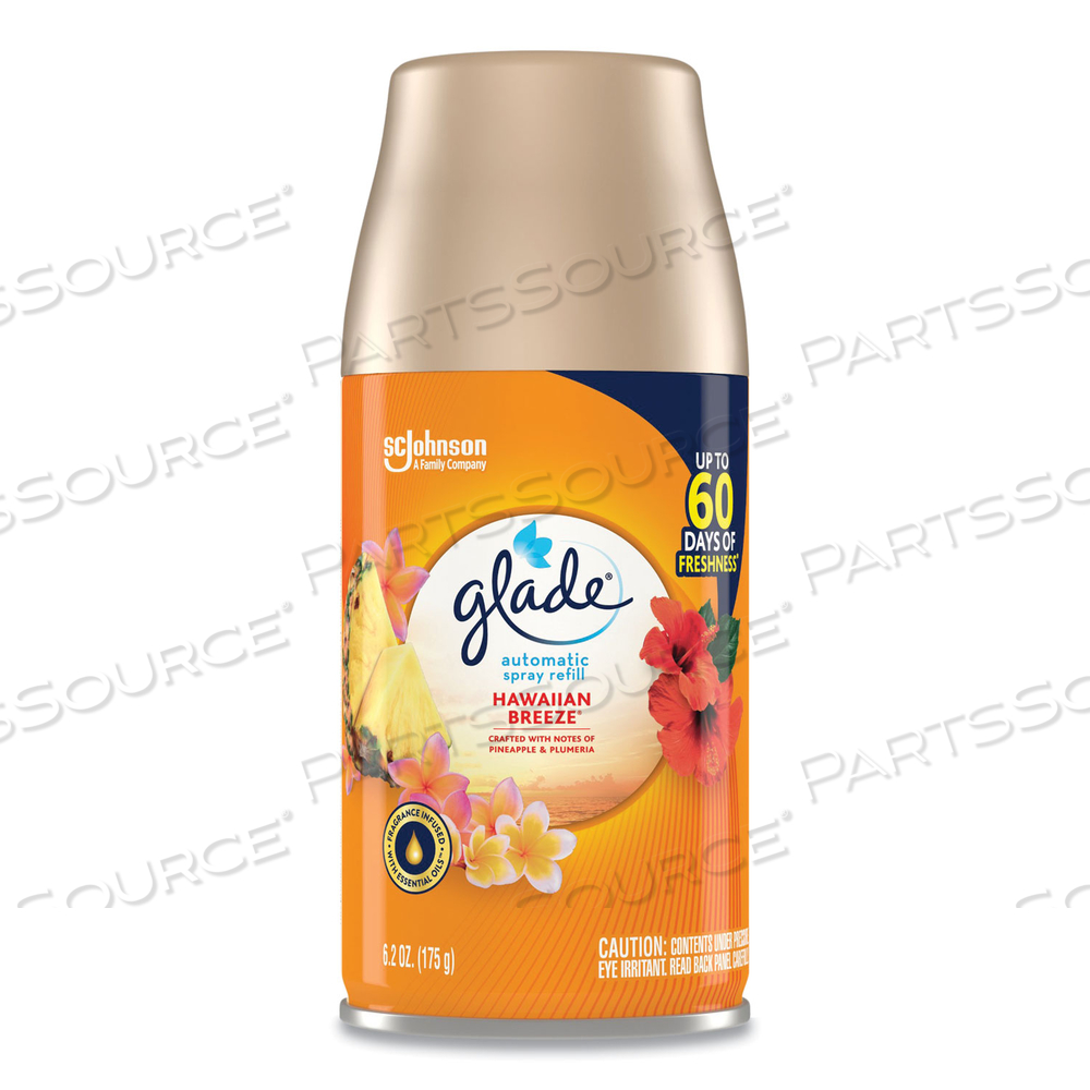 AUTOMATIC AIR FRESHENER, HAWAIIAN BREEZE, 6.2 OZ by Glade