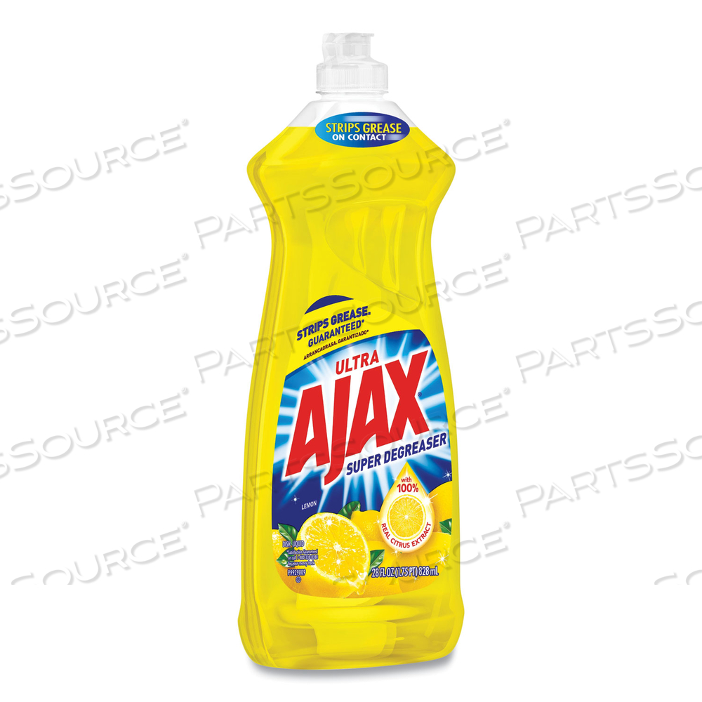 DISH DETERGENT, LEMON SCENT, 28 OZ BOTTLE by Ajax