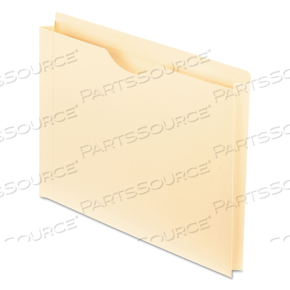 MANILA REINFORCED FILE JACKETS, 2-PLY STRAIGHT TAB, LETTER SIZE, MANILA by Esselte Pendaflex Corp. MANILA REINFORCED FILE JACKETS, 2-PLY STRAIGHT TAB, LETTER SIZE, MANILA by Esselte Pendaflex Corp.