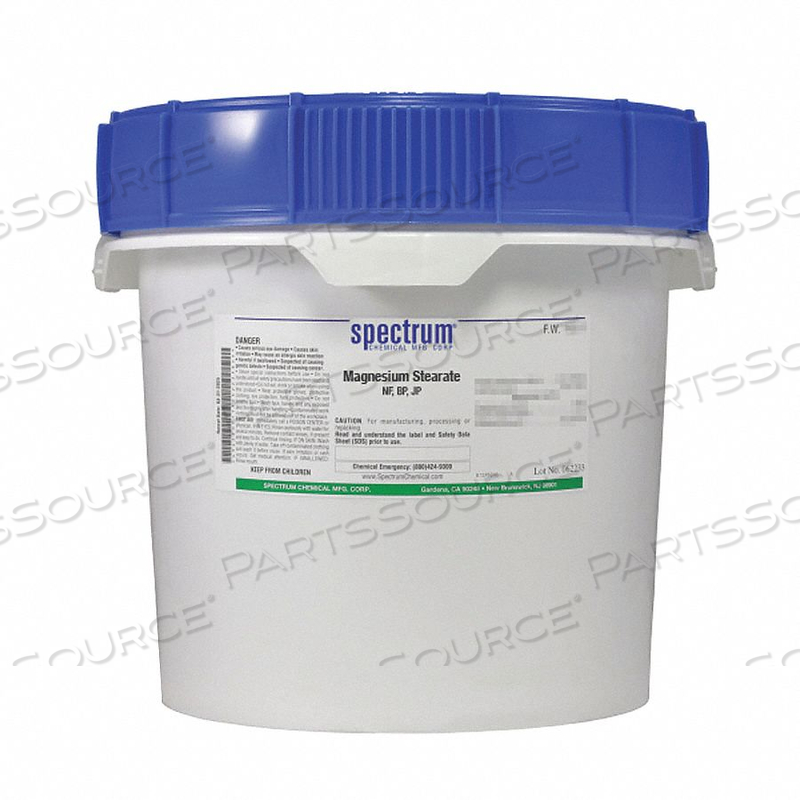 MAGNESIUM STEARATE NF BP JP 2.5KG by Spectrum