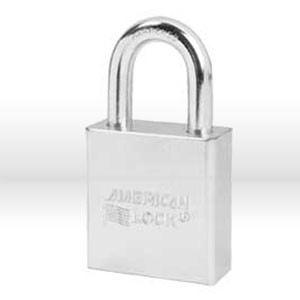 A5200KA MASTER LOCK,KEYED ALIKE 5-PIN APTC12 CYLINDER,1-1/8" SHACKLE 1-3/4''W,CHROME PLATED STEEL by Master Lock