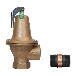 TEMPERATURE AND PRESSURE RELIEF VALVE by Watts Regulator Co.