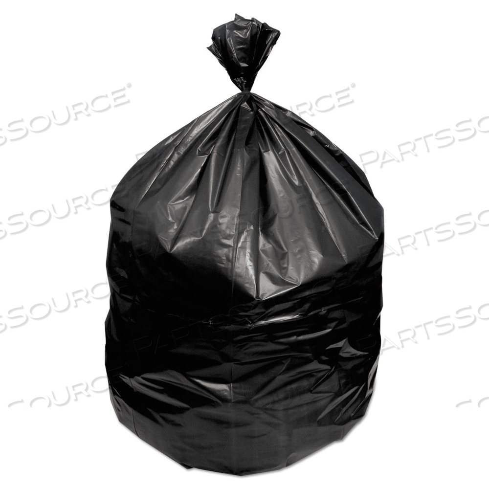 LINEAR LOW DENSITY CAN LINERS WITH ACCUFIT SIZING, 23 GAL, 1.3 MIL, 28" X 45", BLACK, 20 BAGS/ROLL by Accufit