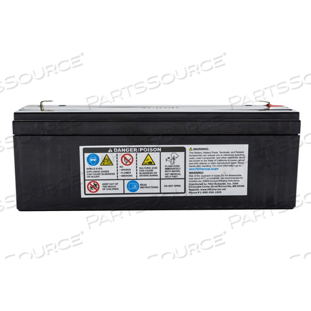 REPLACEMENT SEALED LEAD ACID BATTERY, 12 VOLT 4AH 