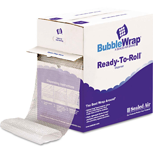 SEALED AIR BUBBLE WRAP CUSHION BUBBLE ROLL, 12" X 65', 1/2" THICK by United Stationers Supply SEALED AIR BUBBLE WRAP CUSHION BUBBLE ROLL, 12" X 65', 1/2" THICK by United Stationers Supply