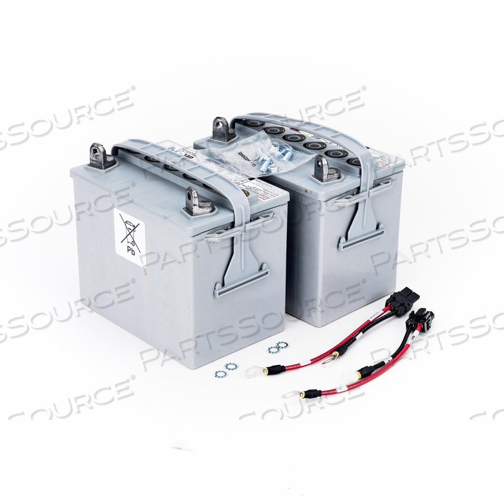 REPLACEMENT KIT, BATTERY, WITH 2 BATTERIES, FOR USE WITH: FOR MODEL 1025 (SM304) M-SERIES STRETCHER by Stryker Medical