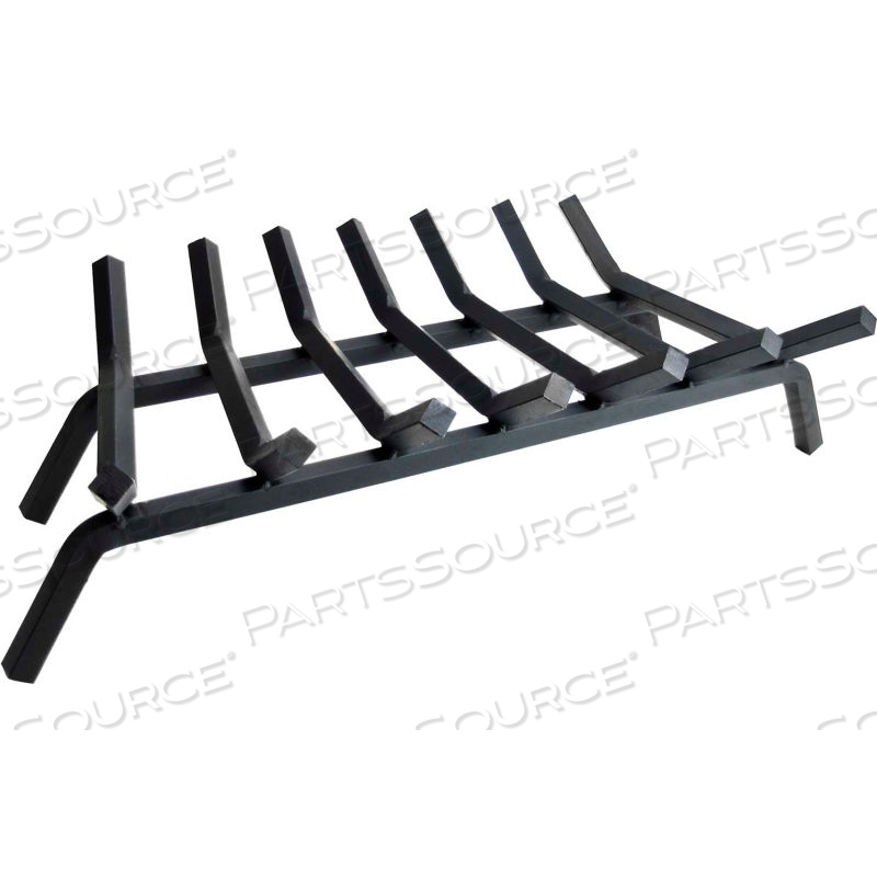 FIREPLACE GRATE, 27"W, 3/4" STEEL, 6 BARS by Pleasant Hearth FIREPLACE GRATE, 27"W, 3/4" STEEL, 6 BARS by Pleasant Hearth