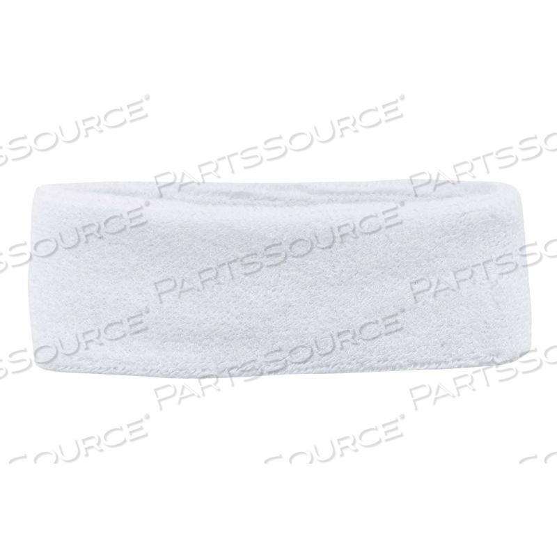 6550 HEAD SWEATBAND, WHITE, ONE SIZE by Ergodyne