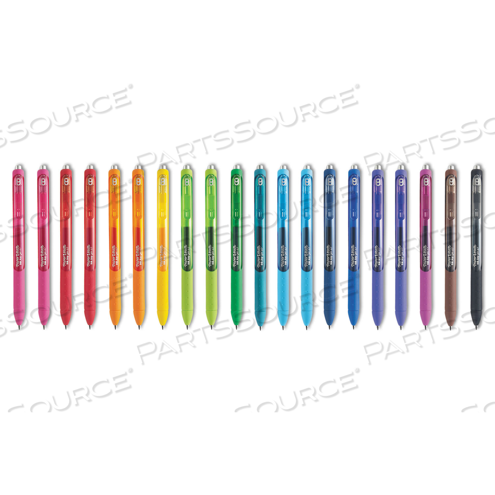 INKJOY GEL PEN, RETRACTABLE, MEDIUM 0.7 MM, ASSORTED INK AND BARREL COLORS by Paper Mate INKJOY GEL PEN, RETRACTABLE, MEDIUM 0.7 MM, ASSORTED INK AND BARREL COLORS by Paper Mate
