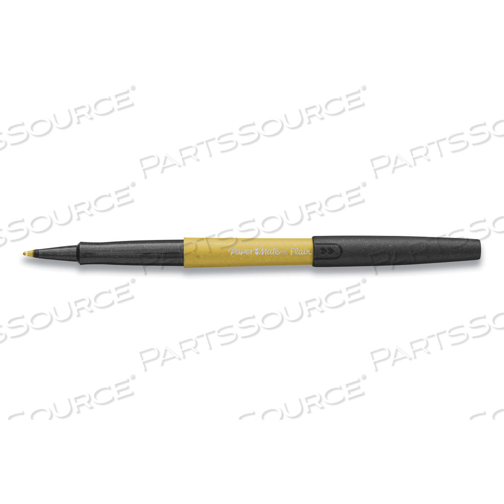 FLAIR METALLIC POROUS POINT PEN, STICK, MEDIUM 0.7 MM, ASSORTED INK AND BARREL COLORS by Paper Mate