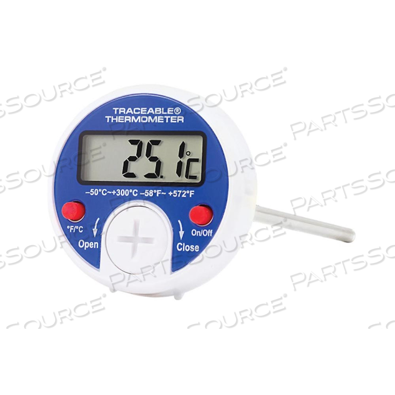 +/-1°C ACCURACY TRACEABLE DIGITAL POCKET THERMOMETER WITH CALIBRATION by Cole-Parmer Instrument Company