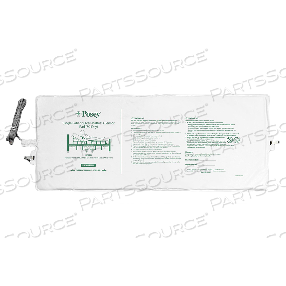 BED SENSOR PAD by Posey Company BED SENSOR PAD by Posey Company