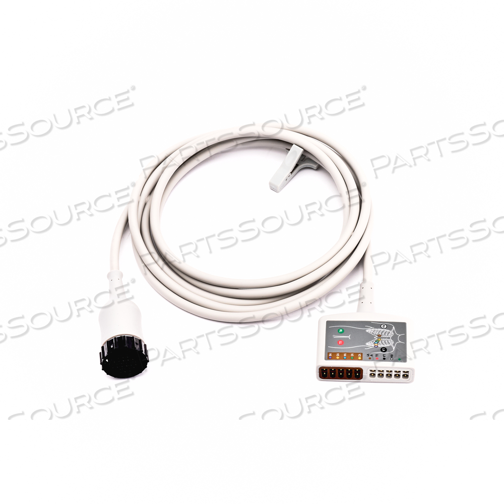 10FT L 10-LEAD SHIELDED ECG CABLE by Vyaire Respiratory Diagnostics LLC.
