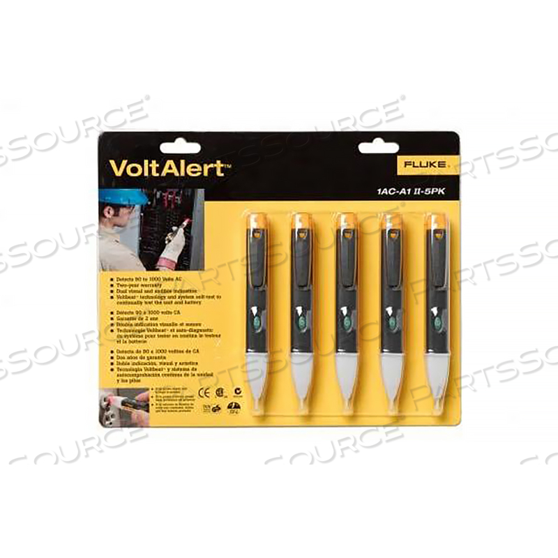VOLT ALERT SERIES PACK OF 5 by Fluke Electronics Corp (Industrial Div.) VOLT ALERT SERIES PACK OF 5 by Fluke Electronics Corp (Industrial Div.)