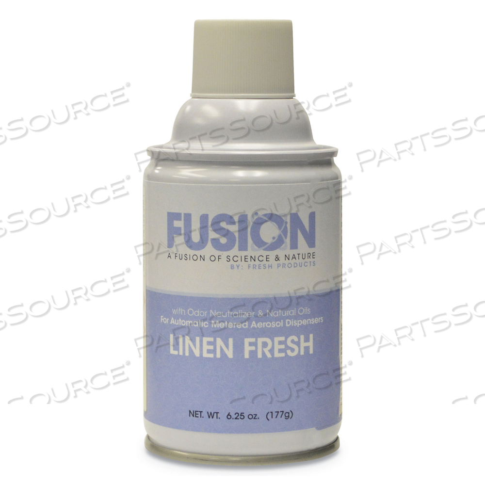 FUSION METERED AEROSOLS, LINEN FRESH, 6.25 OZ by Fresh Products