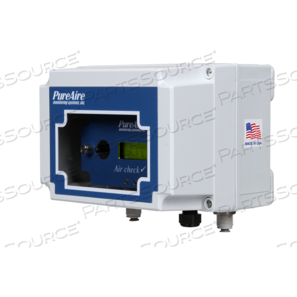SAMPLE DRAW OXYGEN MONITOR, 0-25% by PureAire Monitoring Systems, Inc. SAMPLE DRAW OXYGEN MONITOR, 0-25% by PureAire Monitoring Systems, Inc.
