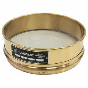 SIEVE 8 IN BRASS FRAME SS MESH NO 1000 by Humboldt